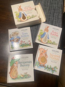 Peter rabbit pop up touch m read set of of 4