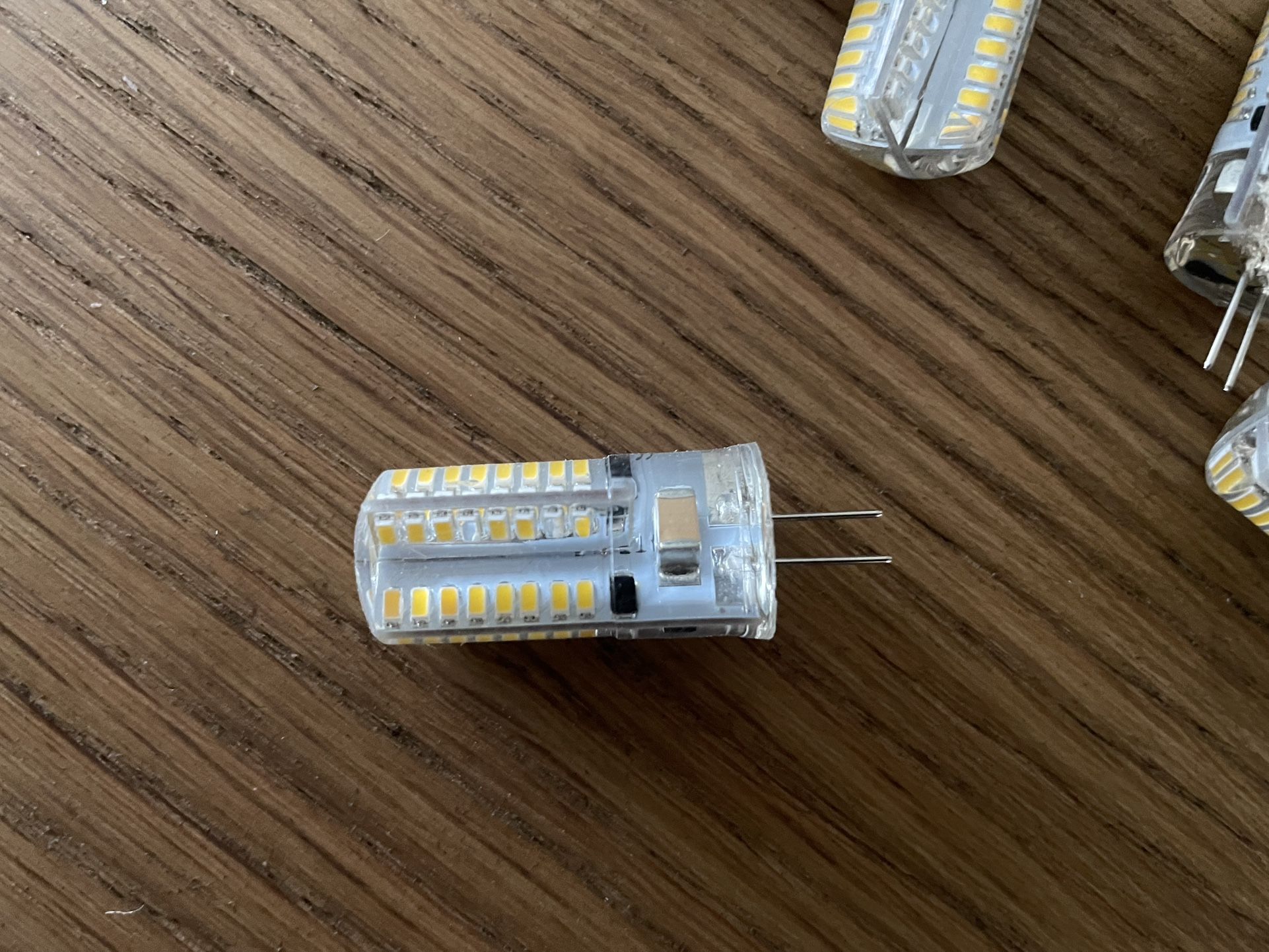 G4 Dimmable LED 110v Light Bulb Warm White 48 Bulb