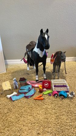 American Girl Doll Horse Set