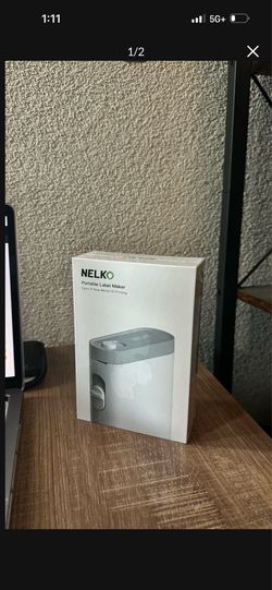 Nelko Label Maker Machine With Tape