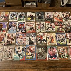 32 Warren Sapp Football Cards With Insert Tampa Bay Buccaneers, Raiders Legend HOF 