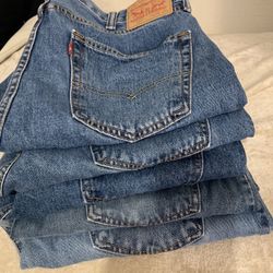 HUSKY Men’s Jeans 5 Pairs / Pantalones De Mesclilla Talla HUSKY