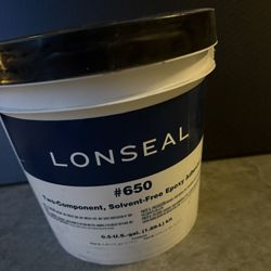 Lonseal #650 Two Part Epoxy For Flooring 