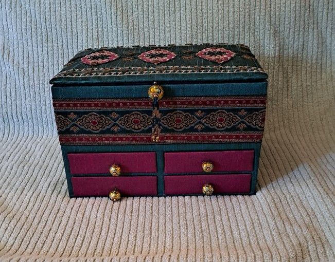 Beautiful Beaded Jewelry Box
