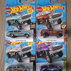 Hotwheels 64 Nova Gasser $5 For all 4  Or Trade 1for1 Mainline