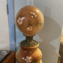 Antique Glass Lamp