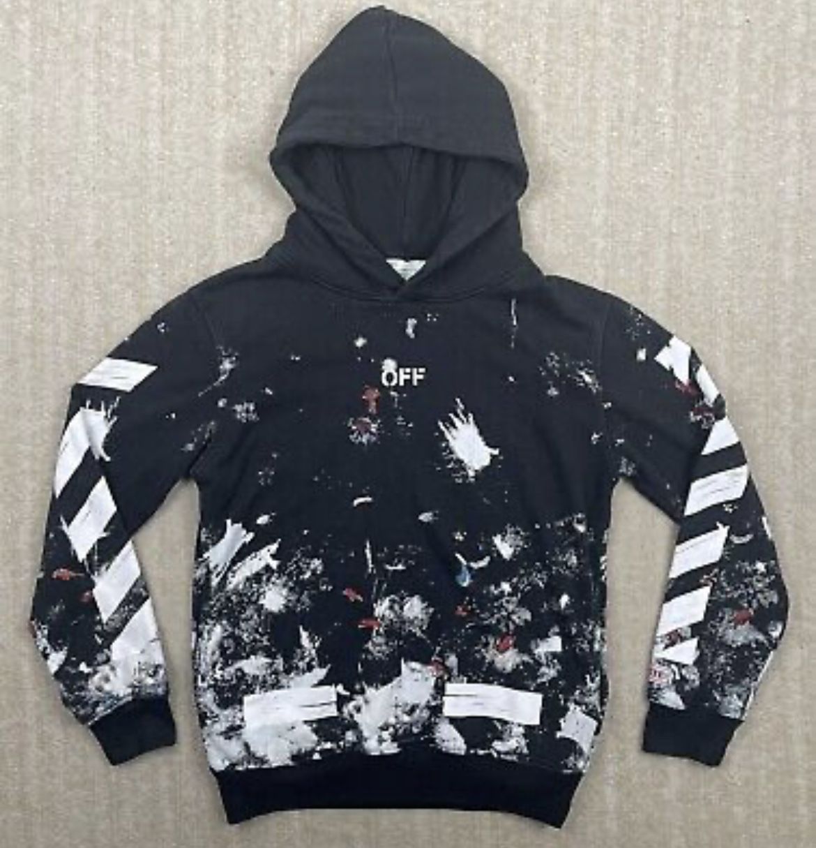 Off-White Patches Hoodie c/o Virgil Abloh