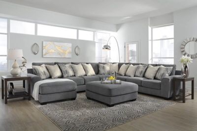 5 Piece Sectional With Chaise