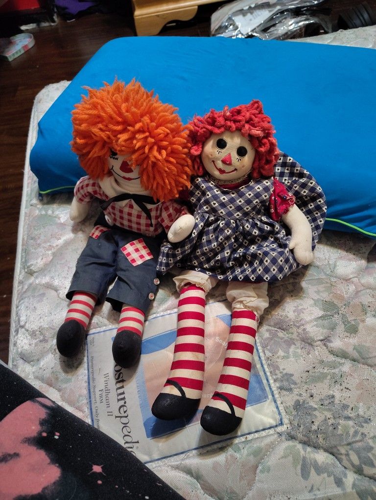 Raggedy Ann And Andy Dolls