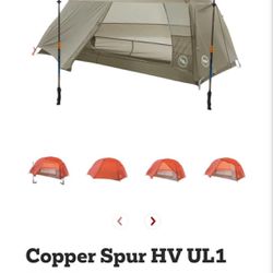 Bigagnes Copper Spur HV UL1 Ultralight Tent