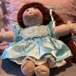 1985 Limited Edition CABBAGE PATCH Porcelain 16" Collector Doll MELANIE