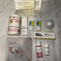 Skincare bundle: Mixsoon, Anua, The Ordinary 