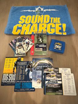 San Diego Chargers Memorabilia