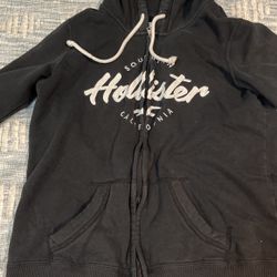 Hollister Sweater Color Black Size Xs 