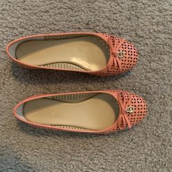 Michael Kors Pink Grapefruit Flats
