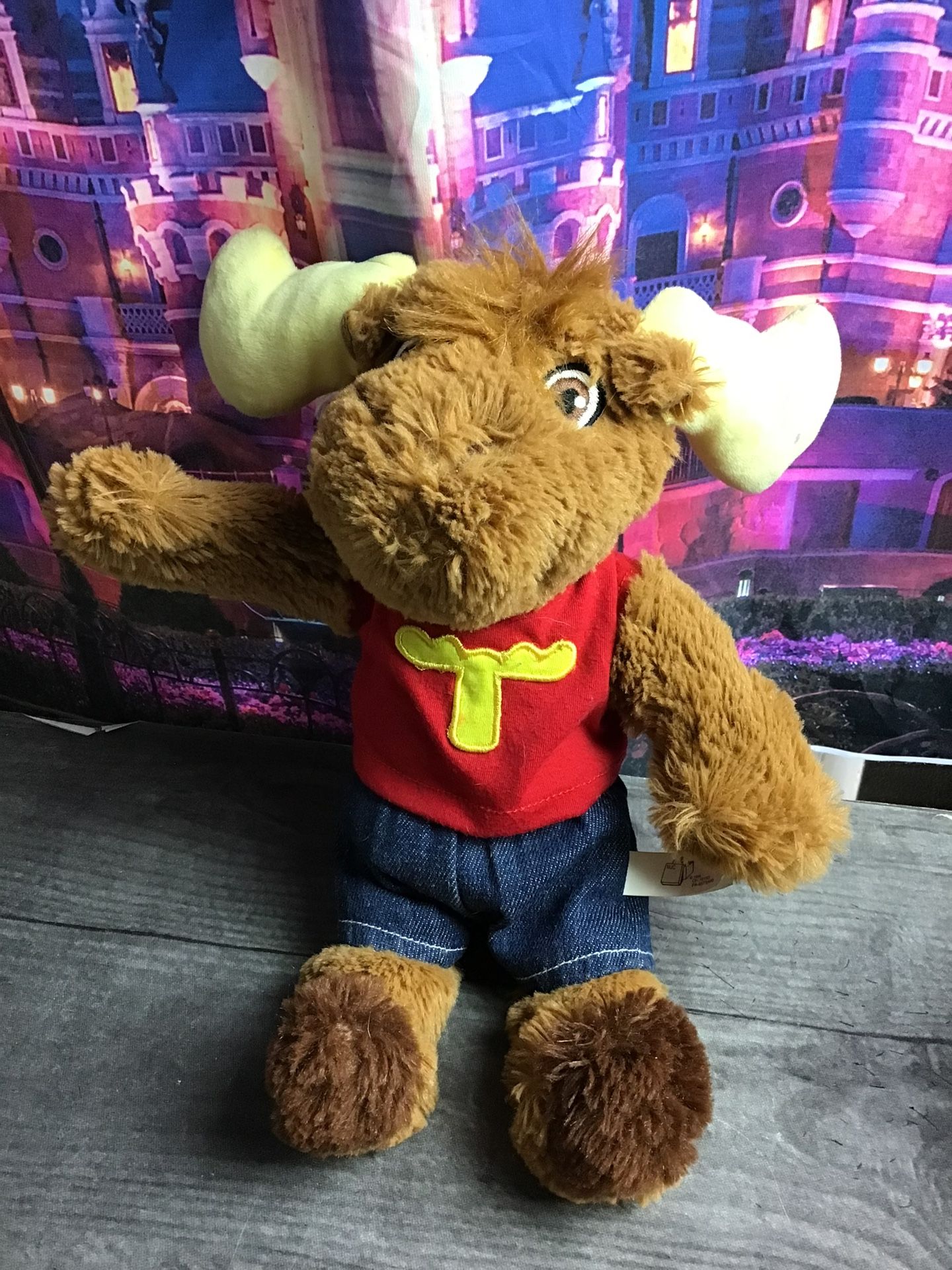 Vintage 1992 Tommy Moose Plush Purr-fection 13”-preowned