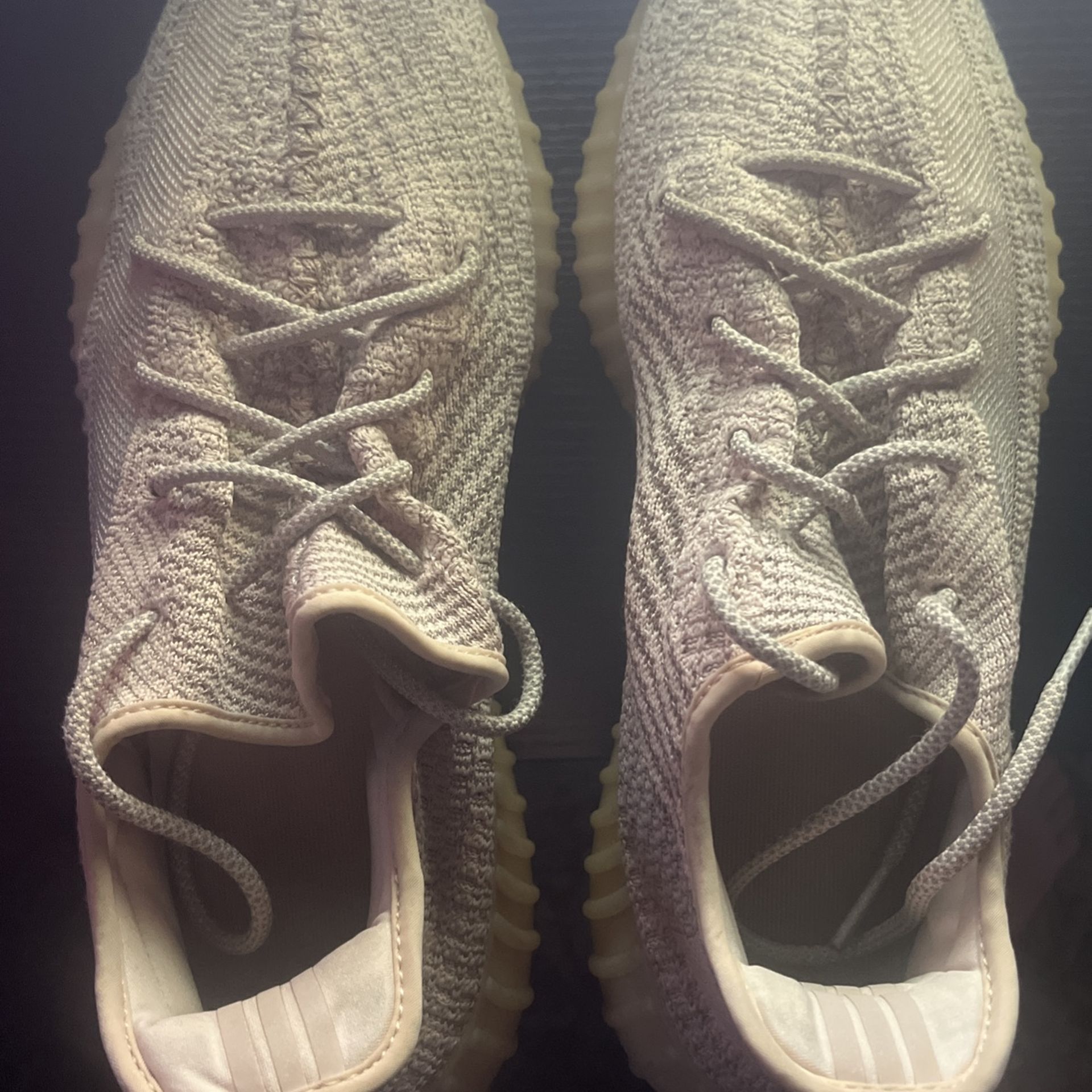 Lightly Used Yeezy Pink Reflective V2 Size 13 Mens