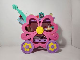 Kid Connection Flower Tea Cart Play Set, 45 Pieces, Toddler Toys