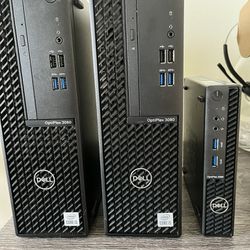 Dell 3080 Desktops (2 Small Form Tower W Dvd 