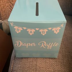 Diaper Raffle Box 