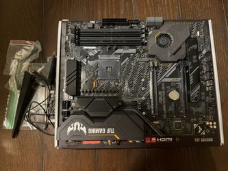 ASUS AM4 TUF Gaming X570-Plus (Wi-Fi) AM4 Zen 3 Ryzen 5000 & 3rd Gen Ryzen ATX Motherboard