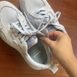 Lavender Vans with Dr Scholls Insoles