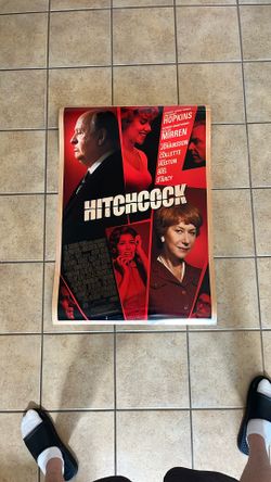 Hitchcock movie Poster 27x40 Double Sided