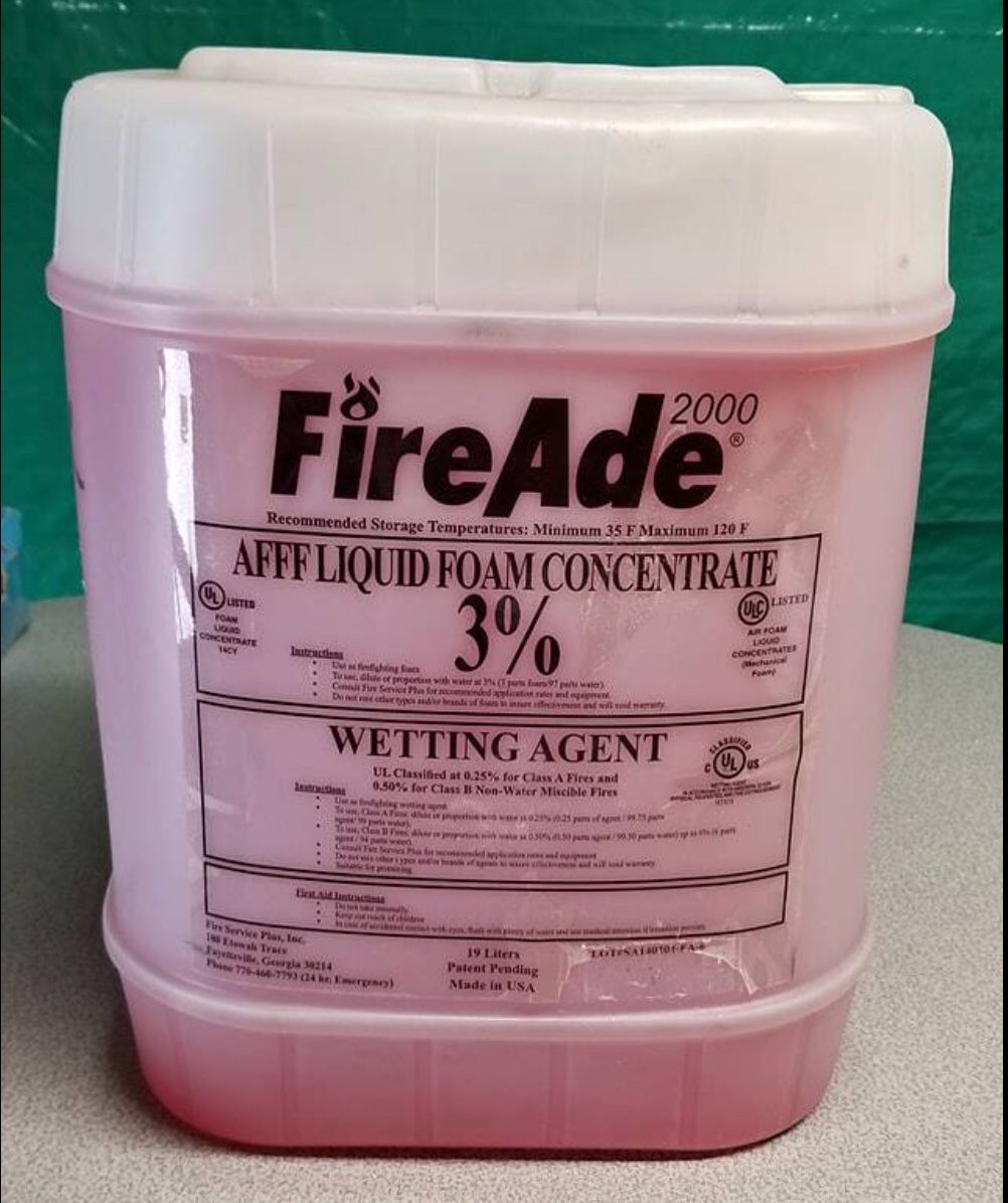 FireAde- 2000 AFFF LIQUID FOAM CONCENTRATE- 5 Gallons