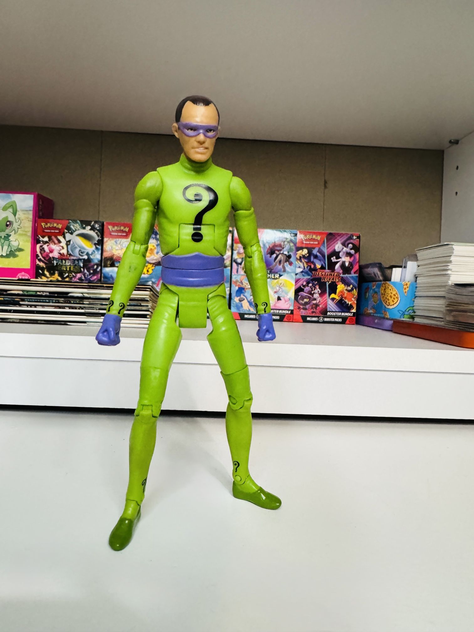 🧠 The Riddler Action Figure – DC Comics Batman Villain