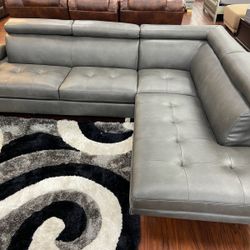 Beautiful Gray Ibiza Sectional Sofa Set!$899!*SAME DAY DELIVERY*NO CREDIT NEEDED*EASY FINANCING*HUGE SALE*