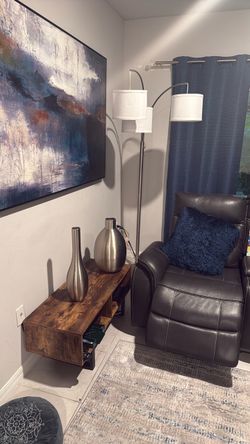 Lamp table and decor