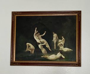 Classical Painting in Gold Frame