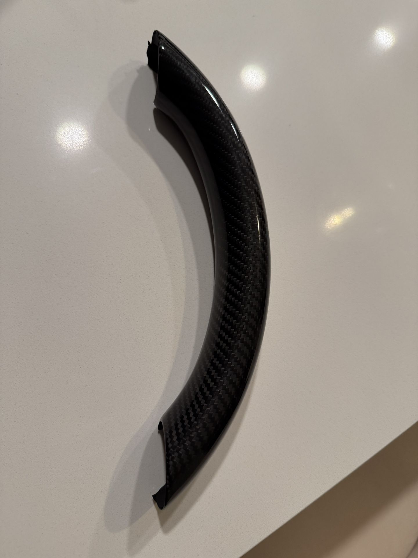 Tesla Carbon Fiber Steering Wheel Cover