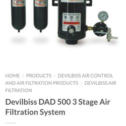 DAD500 3 Stage Air Drying Unit
