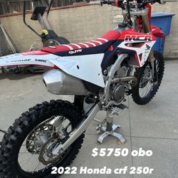 2022 Honda Crf 250r Engine New 0 Hours. Never Used $5750  Bike Is Like New !!
