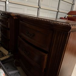 Heavy King Bedroom Set .. Good Quality 