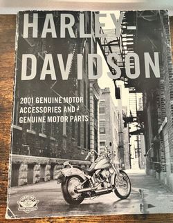 Harley-Davidson 2001 Genuine Motor Accessories & Parts Catalog