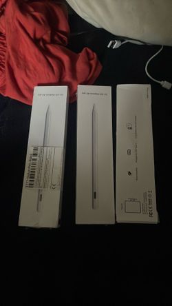 3 Apple pens was 15 $ each price down the real cost was 20 but need quick money