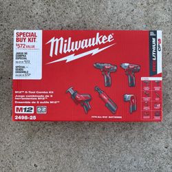 Milwaukee M-12  5. Tool Combo Kit