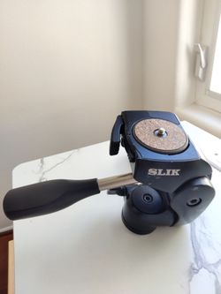Slik 700DX Pro 3-Way Pan/Tilt Head with Quick Release