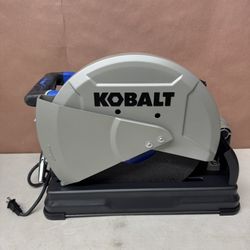Brand New in Box Kobalt 15-Amp 14-in Steel Base Chop Saw 