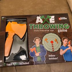Axe Throwing Foam Game Indoor/Outdoor Bar Family Fun American Craft New in Box