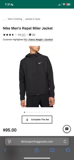 nike windbreaker side M