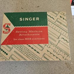 Singer Sewing Machine Attachments - Class 503 Machine