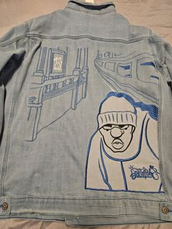 Southpole Denim Jacket Size Large