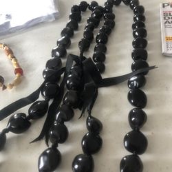 Polynesian Breads Two Necklaces 