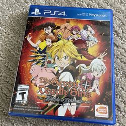  The Seven Deadly Sins: Knights of Britannia (PS4)
