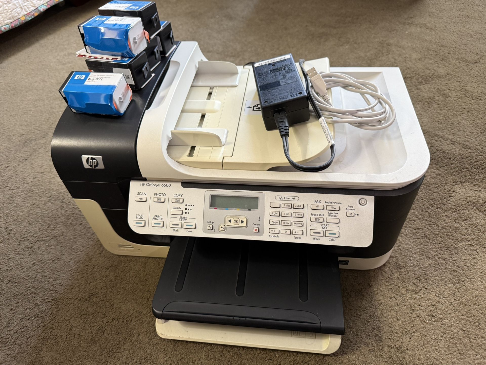 HP Office jet 6500 Printer - Copier - Scanner & Fax