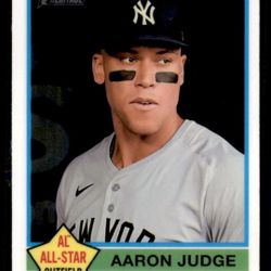 2025 Topps Heritage Chrome #380 Aaron Judge New York Yankees