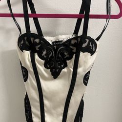 Bebe Vintage Corset Top Size XXS